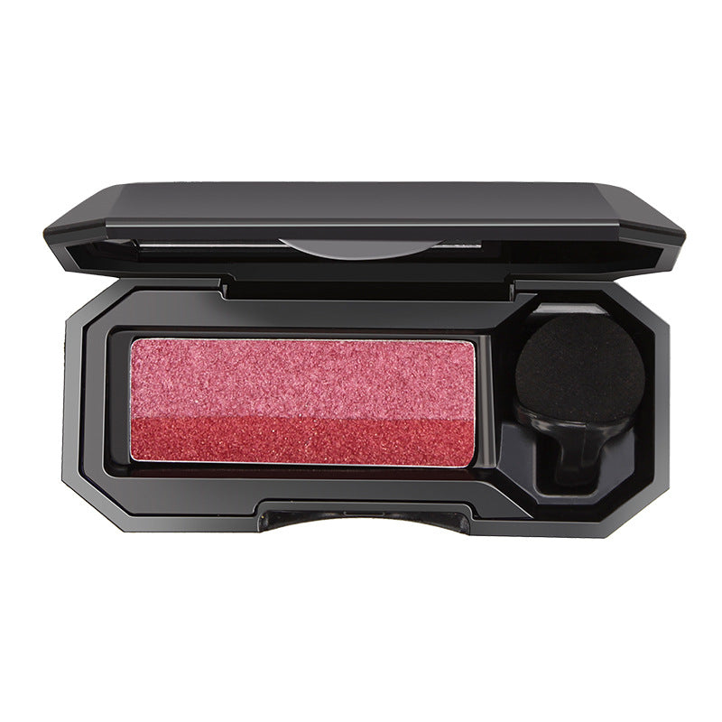 Sponge Brush Two-color Lazy Eyeshadow Mashed Potatoes