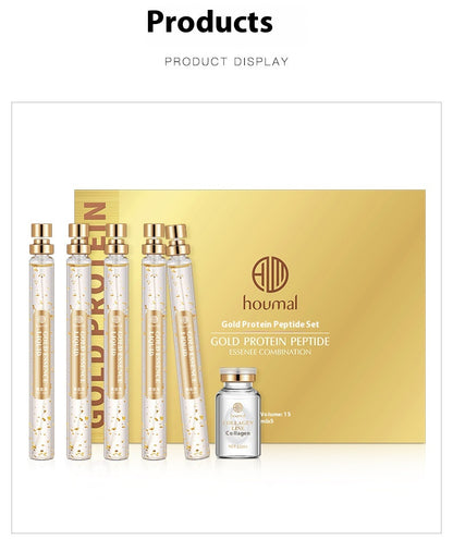 Houmai 24k Gold Protein Peptide Line Carving Box Moisturizing