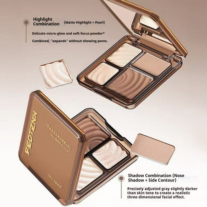 Highlight And Contour Palette In One
