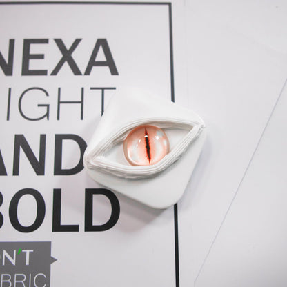 Cream gel contact lens