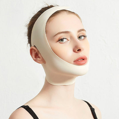 Seamless breathable elastic V face bandage
