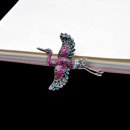 Crystal Brooch Full Of Rhinestone Clothing Accessories Brooch