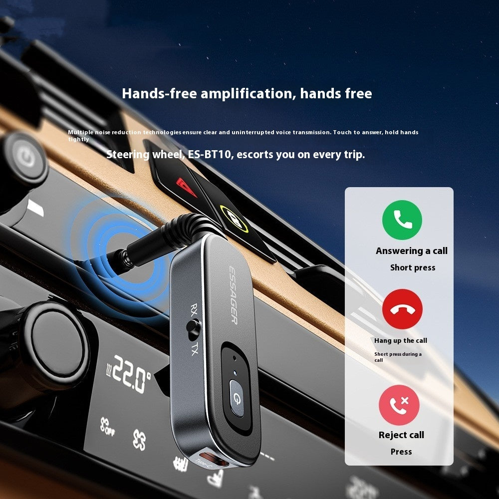 Two-in-one Bluetooth Receiver Transmitter