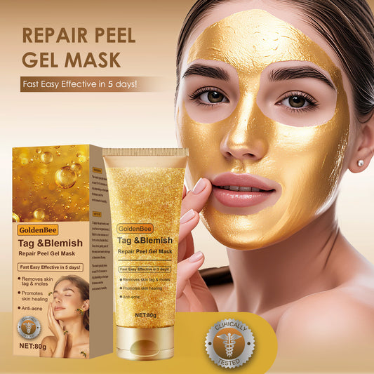 Non-standard Gold Foil Tear And Pull Gel Mask