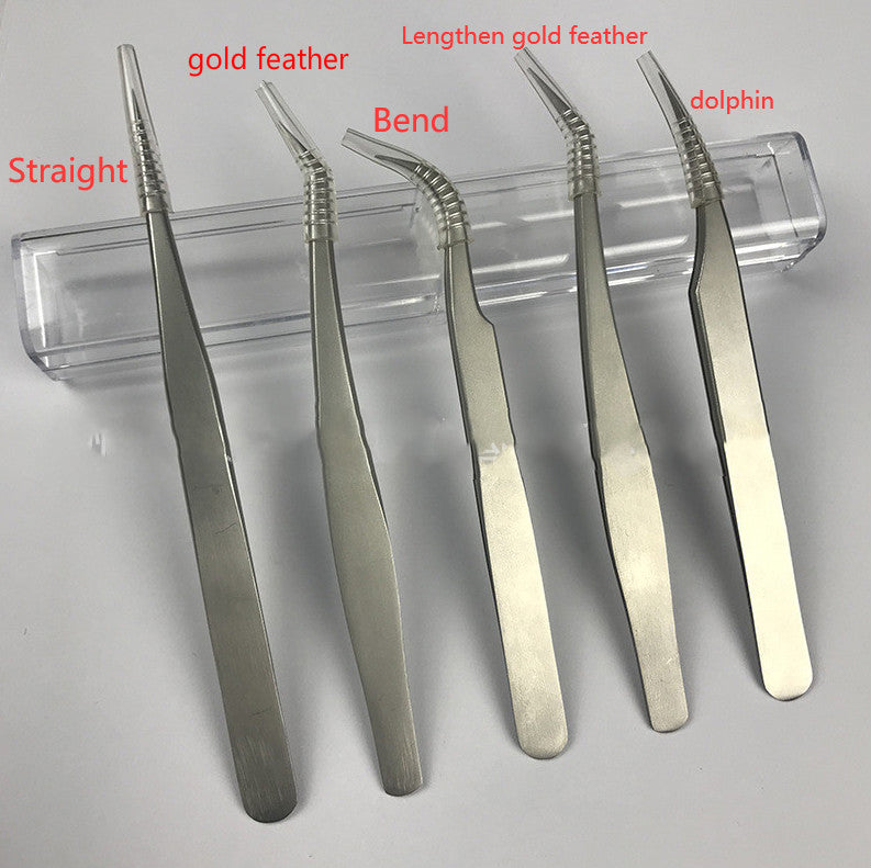 Stainless steel elbow tweezers