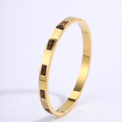 European And American Style Stainless Steel Bracelets And Bangles For Women
