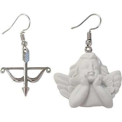 Cupid Angel Thin Earrings Earrings