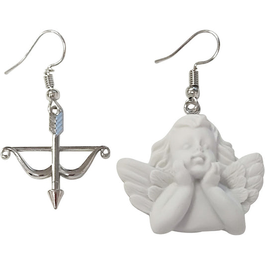 Cupid Angel Thin Earrings Earrings