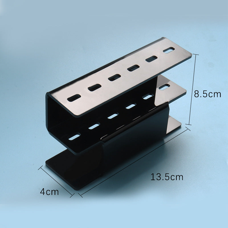 6-hole Eyelash Tweezers Display Stand Acrylic Eyelash Tweezers Rack Organizing Rack Grafting Eyelash Tweezers Storage Rack