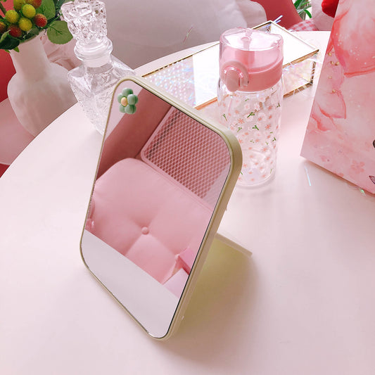 Desktop Nordic style makeup mirror