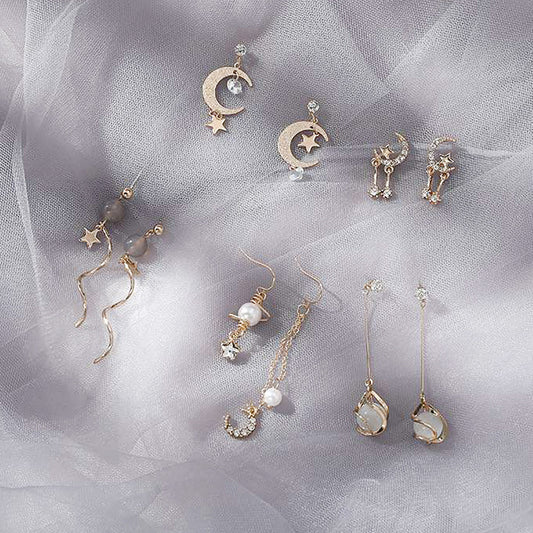 French earrings temperament fashion earrings