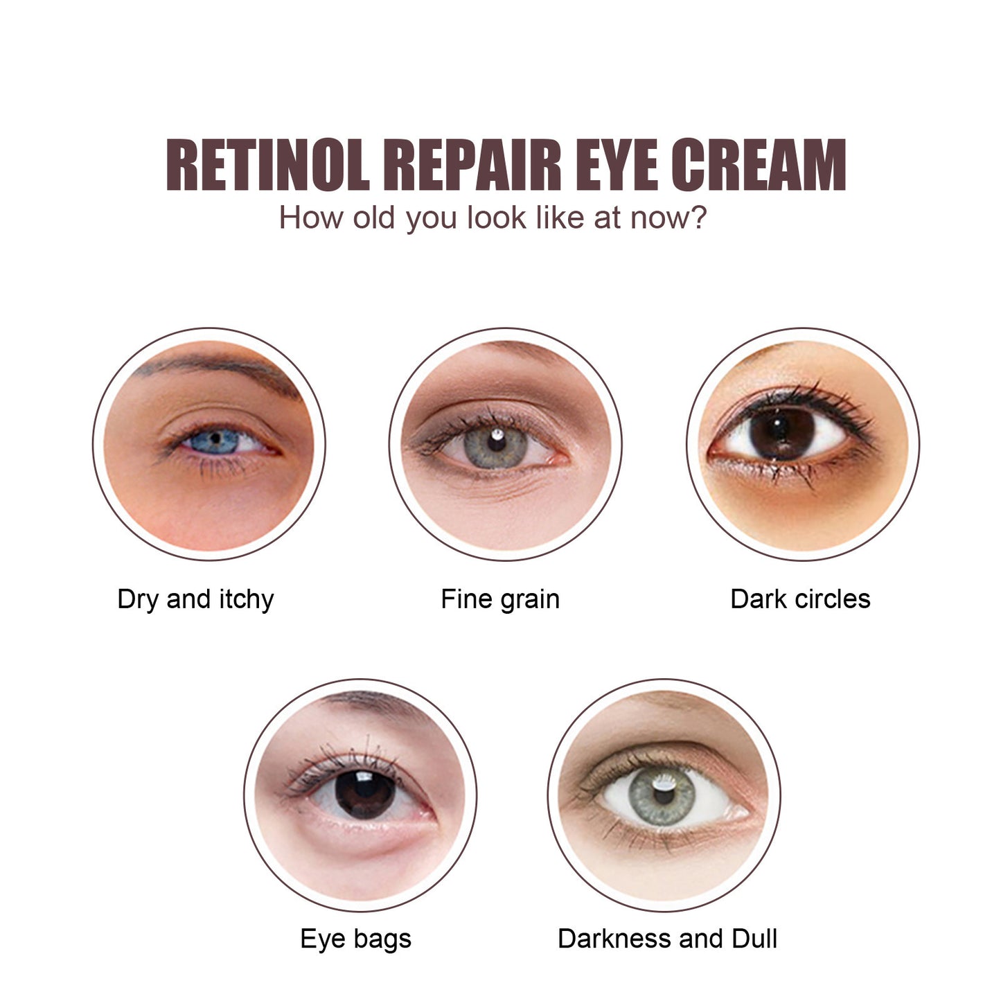 Retinol Eye Cream Moisturizing Application