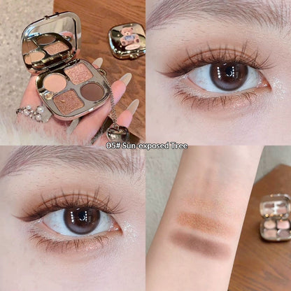 Gentle Eyeshadow Palette With Natural Vibrant Colors That Dont Fallout