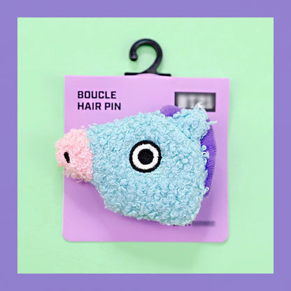 Plush cute hairpin