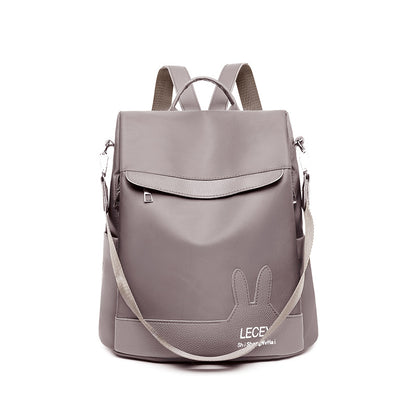Nylon high school student school bag