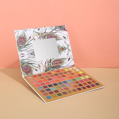 Feather 88 Color Eyeshadow European And American Makeup Palette Pearlescent Matte Gorgeous