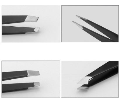 4 pcs  eyebrow tweezers