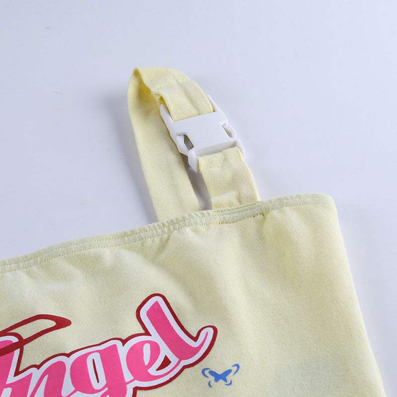 School bag buckle suspenders