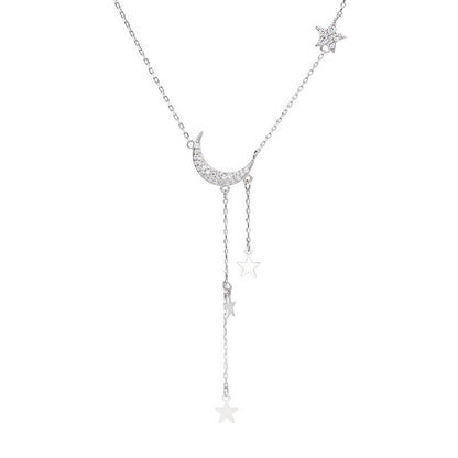 Super Fairy Moon Necklace XINGX Tassel Necklace