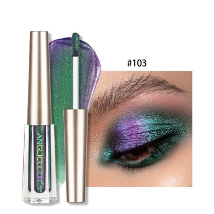 Brightening And Flashing Three Colors Liquid Eye Shadow