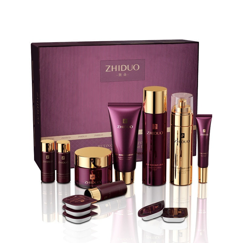 Set Of Bird's Nest Protein Peptide Moisturizing Water And Lotion Set Moisturizing