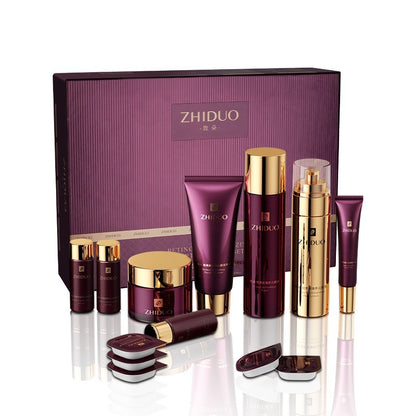Set Of Bird's Nest Protein Peptide Moisturizing Water And Lotion Set Moisturizing