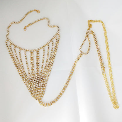 Fashion Multi-layer Tassel Waist Chain Leg Chain