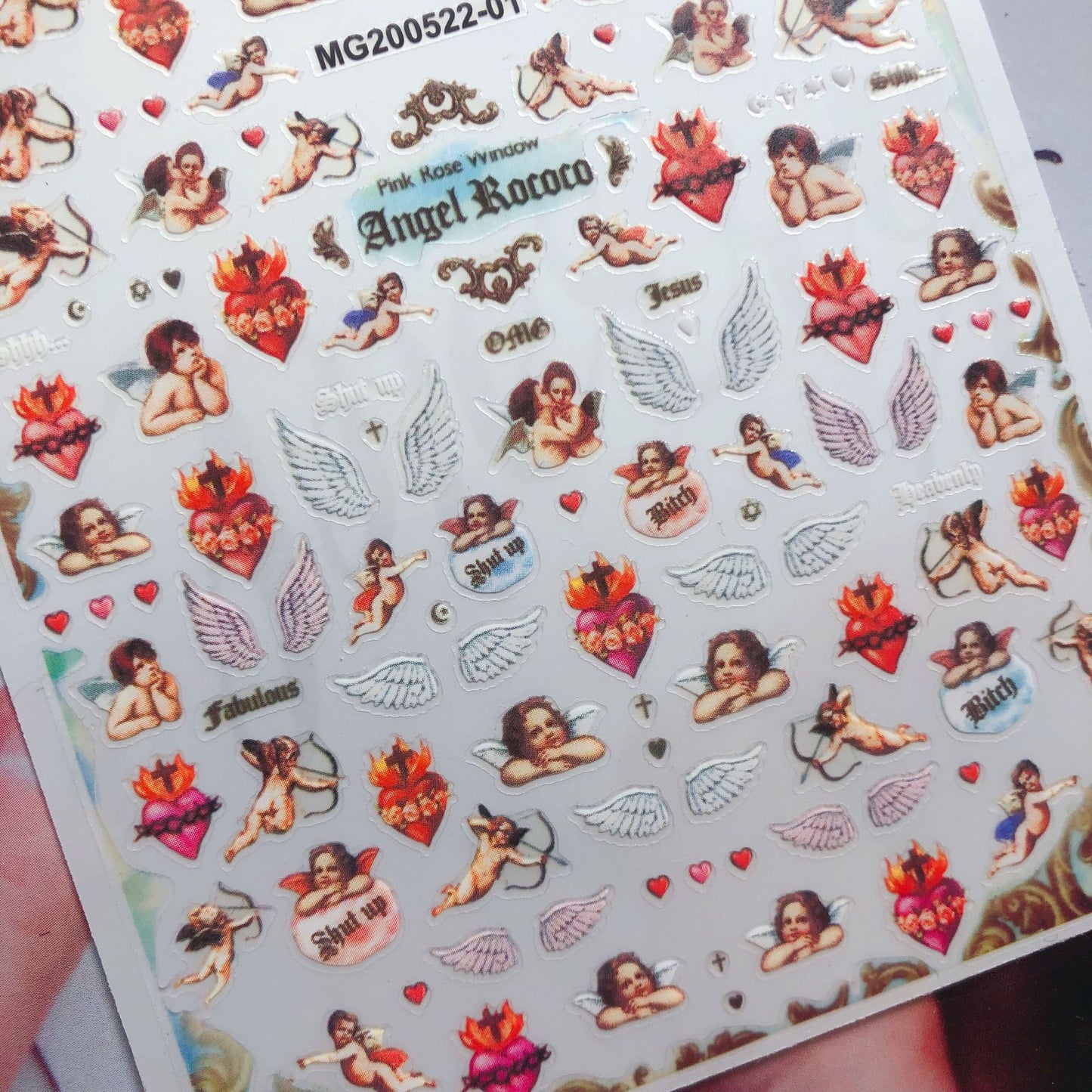 Angel Nail Sticker