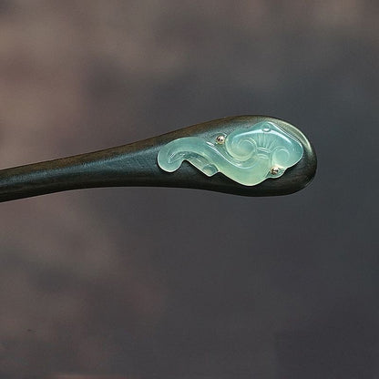 Ancient-style Handmade Hairpin For Updo With Long Hairpin