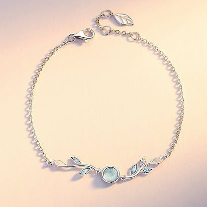 New Mori Style Leaf Necklace For Women
