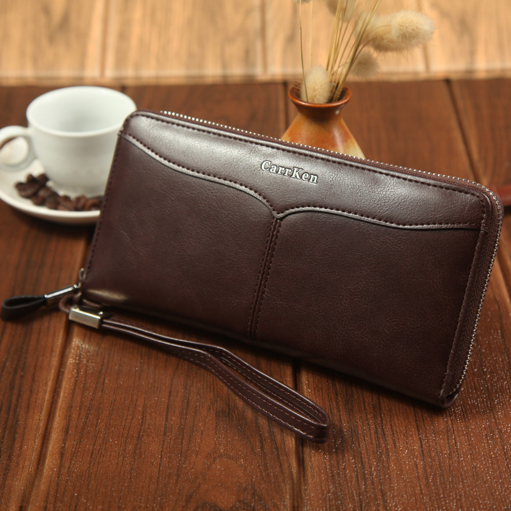 Business casual large-capacity clutch