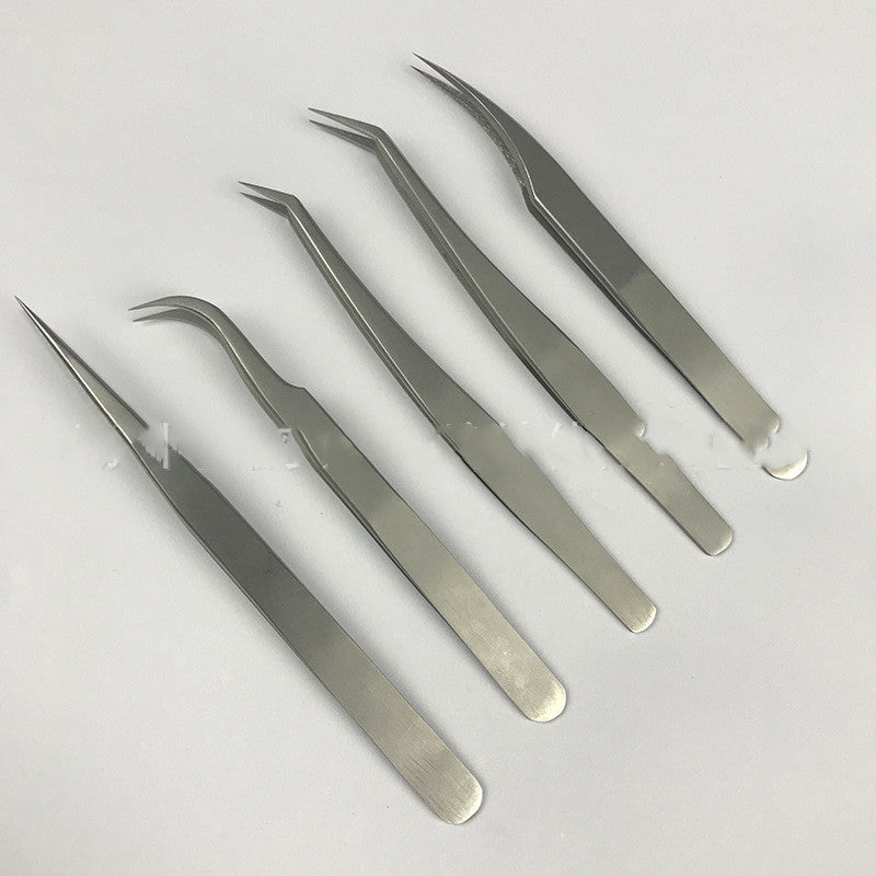 Stainless steel elbow tweezers