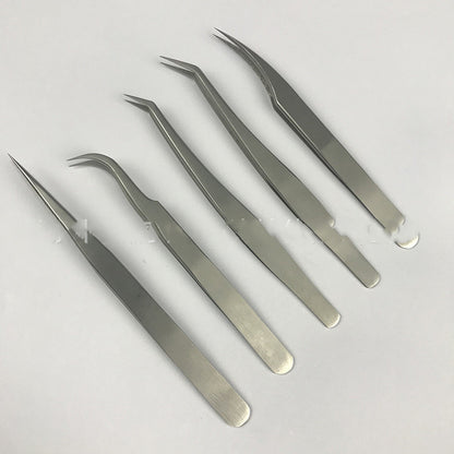 Stainless steel elbow tweezers