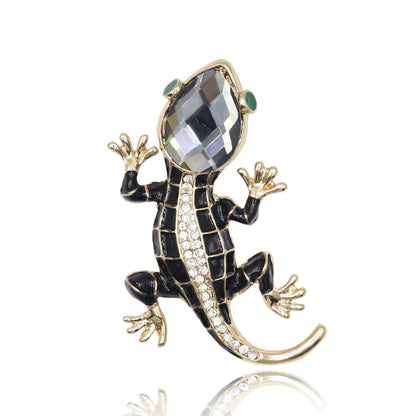 Suit brooch lizard pin clothes accessories