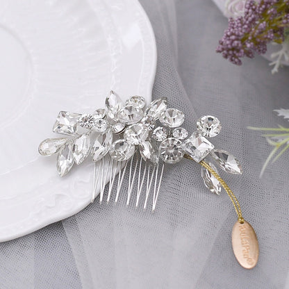 Hair Accessories Rhinestone Styling Decorative Hairbrush