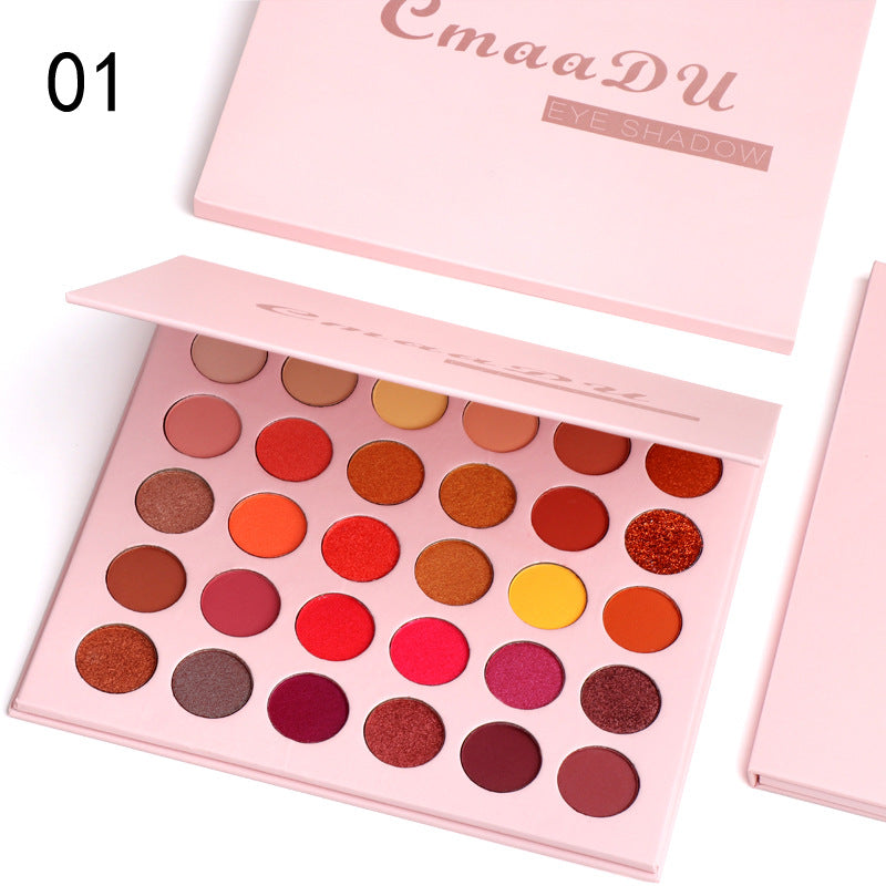 Matte Metal Waterproof Pearl Glitter Eyeshadow Palette