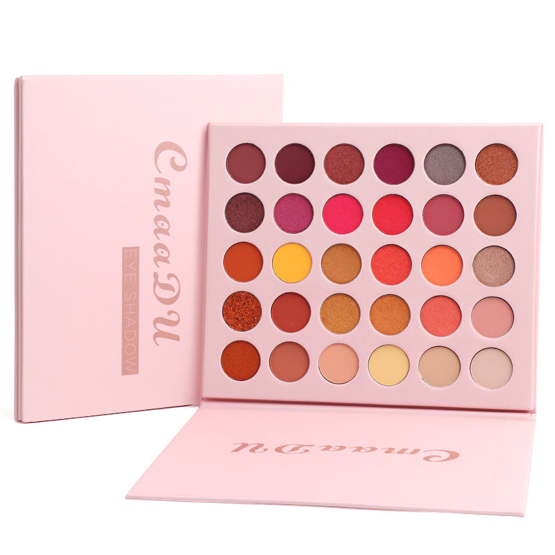 Matte Metal Waterproof Pearl Glitter Eyeshadow Palette