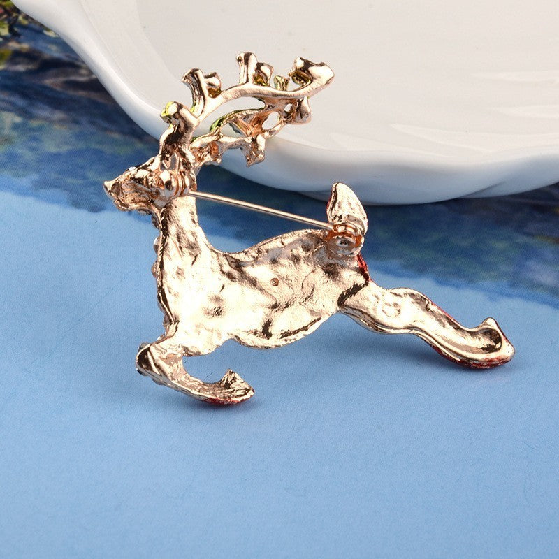 Christmas tree brooch pin