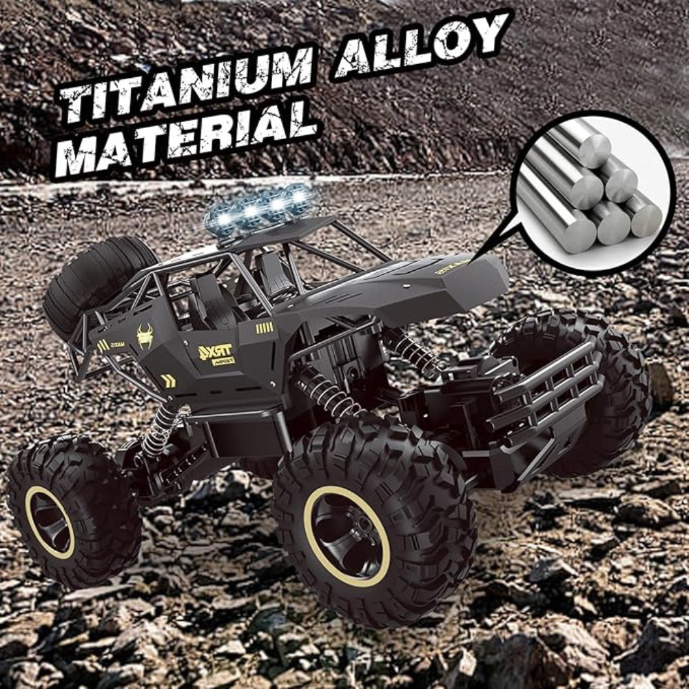 TEMU Can't Sale. UK Rc Car Rock Crawler Rechargeable Off Road Truck 4WD , Metal Shell LED Headlights Remote Control Off Road Car Truck,Logistics Is Randomly Sent By Amazon Logistics,Royal Mail