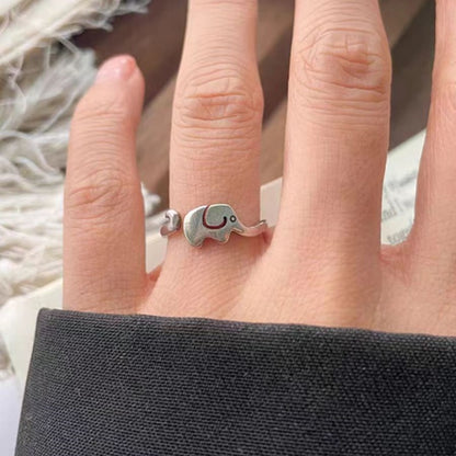 Elephant Nose Ring Simple Niche