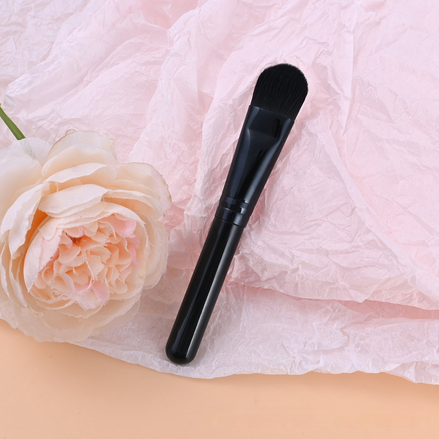 Portable Models Face Facial Treatment Brush Apply Clay Mask Straight Silk