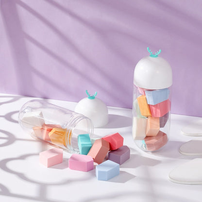 Makeup Egg Fan-shaped Makeup Cushion Puff Set Beauty Egg Triangle Puff