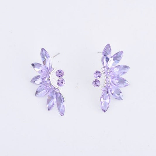 Alloy Crystal Flowers Wedding Bridal Hair Ornaments