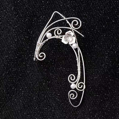 Women's Vintage Pure Handmade Ear Clip Earrings