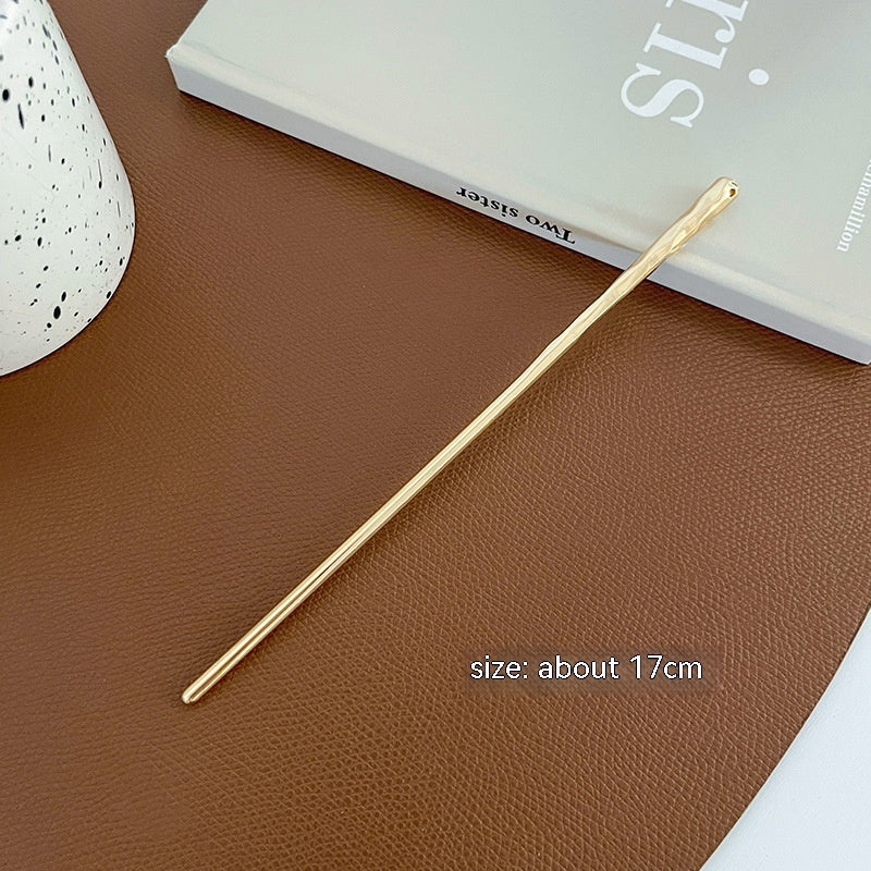 Irregular Metal Hairpin Updo Simple Hairpin