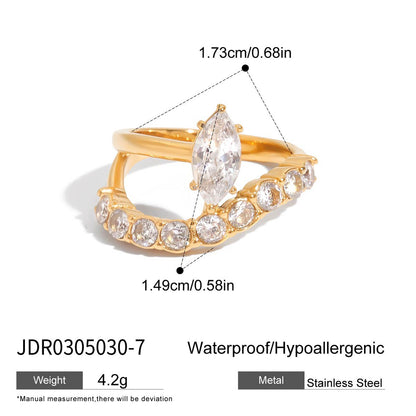 Ring Titanium Steel Non Fading Jewelry For Women