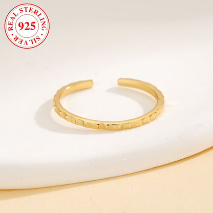Summer Beach Thin Open Women's Adjustable Toe Ring
