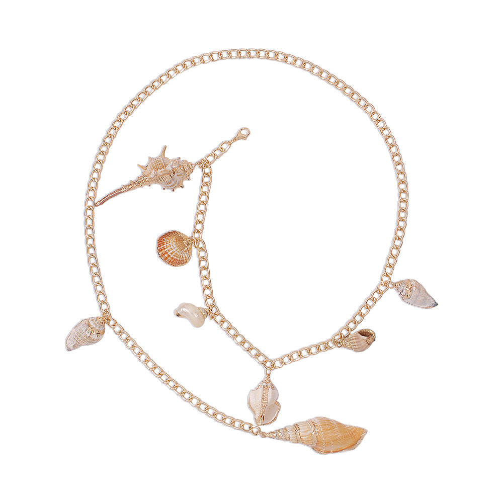 Fashion Personality Design Single-Layer Chain Waist Chain