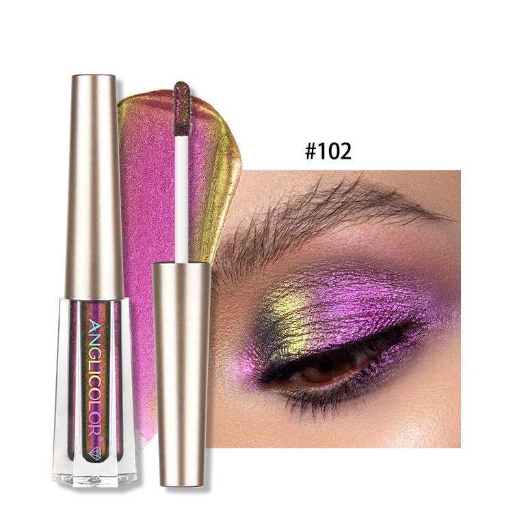 Brightening And Flashing Three Colors Liquid Eye Shadow
