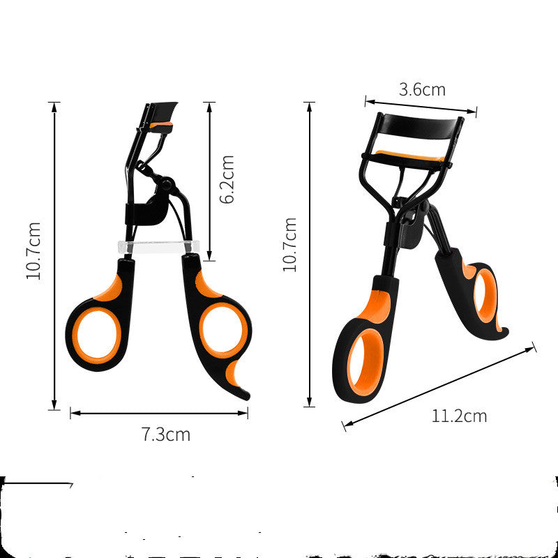 Double Color Curling Eyelash Curler Aid Women's Portable